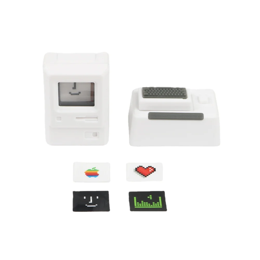 Mac Apple Macintosh Keycap Custom Mx Keycap Illuminazione Trasparente