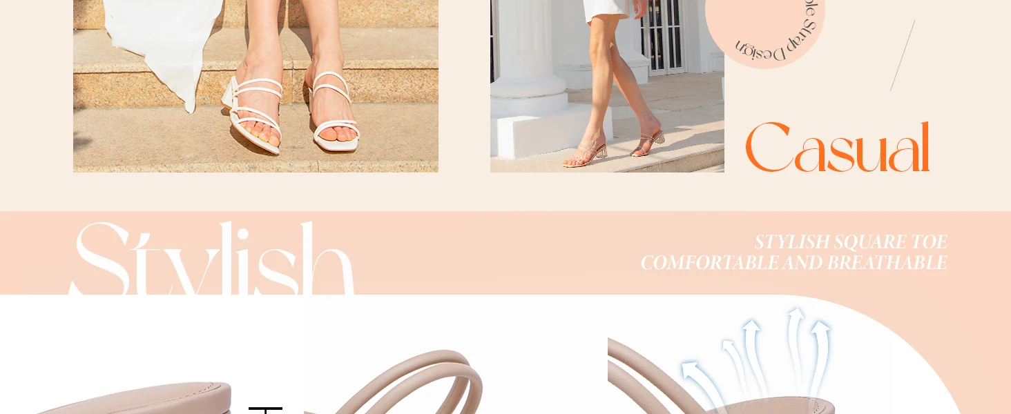 clear heels for women