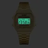 Digital Watches for Women Luxury Gold Ladies Sport Watch reloj mujer Stainless steel Electronic Watch Alarm Clocks Gifts 2