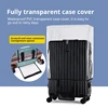 Full Transparent Luggage Protector Cover PVC Waterproof Dustproof Durable Suitcase Cover Protector Travel Accessories 3