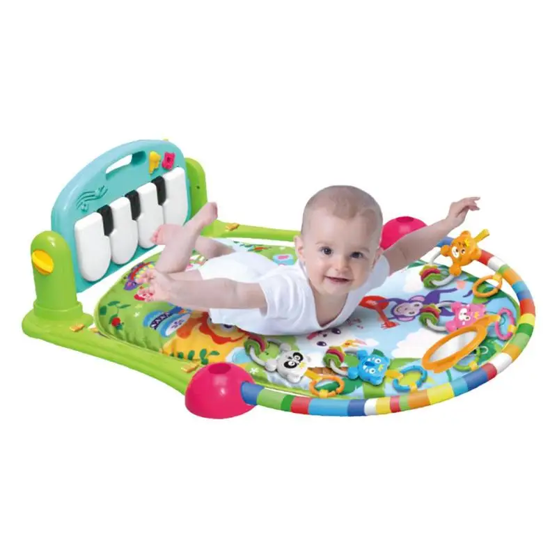 

Baby Play Gym 5 In 1 Baby Gyms Play Mats Musical Activity Center Kick & Play Piano Gym Tummy Time Padded Mat For 0-36