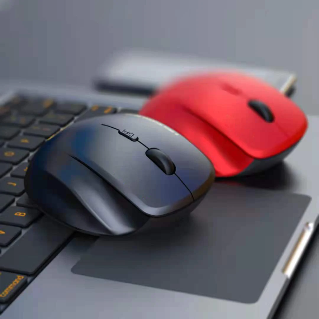 MOUSE GAMER ergonômico G6 Acessórios para laptop Design ergonômico 2.4G Mouse sem fio Presente para escritório comercial Mouse para jogos inteligente de 6 botões 2