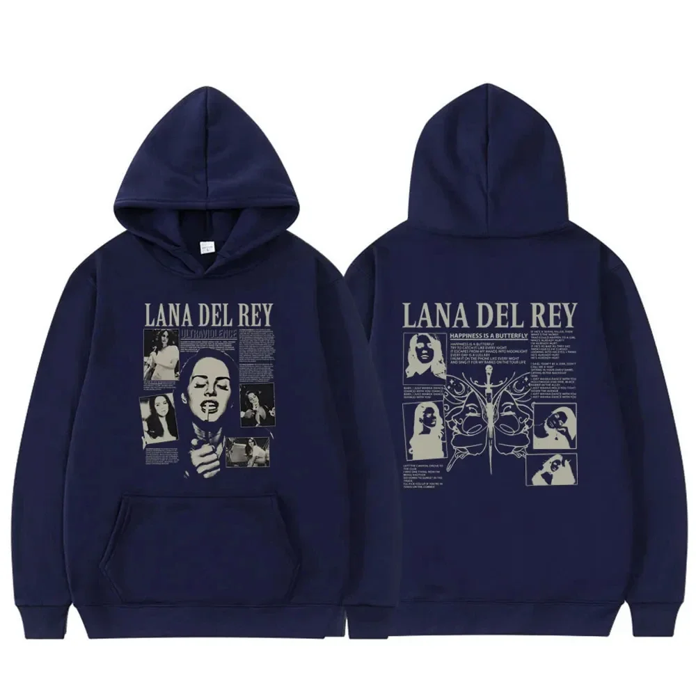 Lana Del Rey Printed Hoodie Men's Women's Oversized Hoodie Hip Hop Unisex Sweatshirt 2