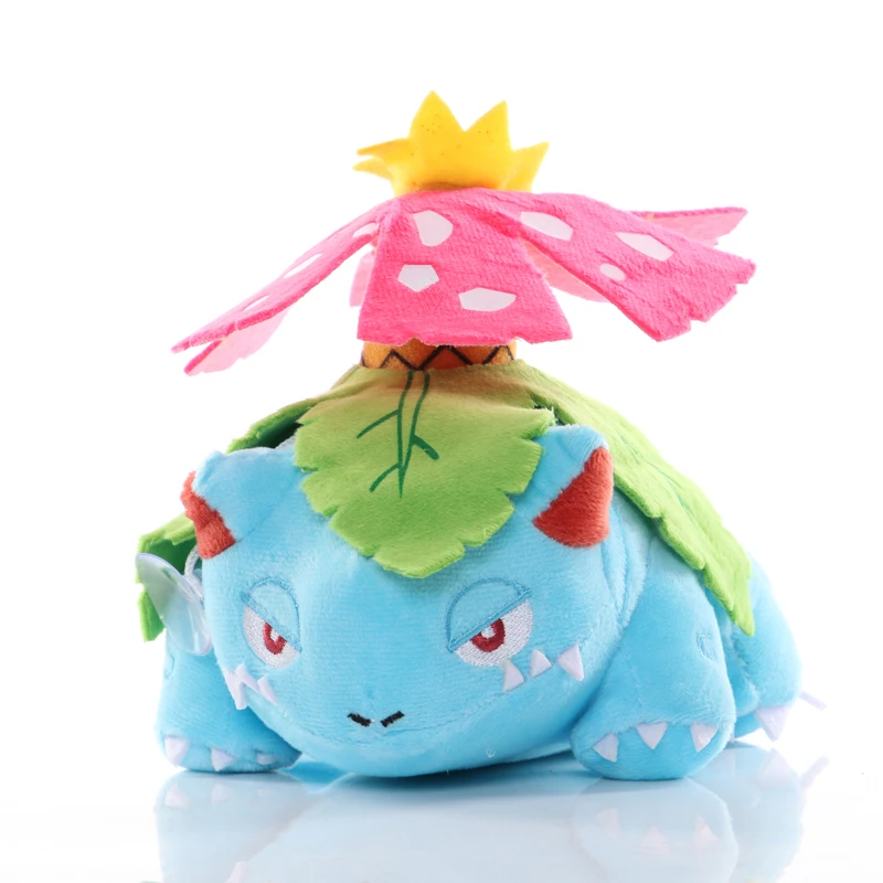 1pcs 16cm Pokémon venusaur Plüss toys aranyos venusaur Plüss Medál Árverseny Töltött Állat toys Babaarcú de nem okos nő ajándékok számára gyerekek gyerekeknek