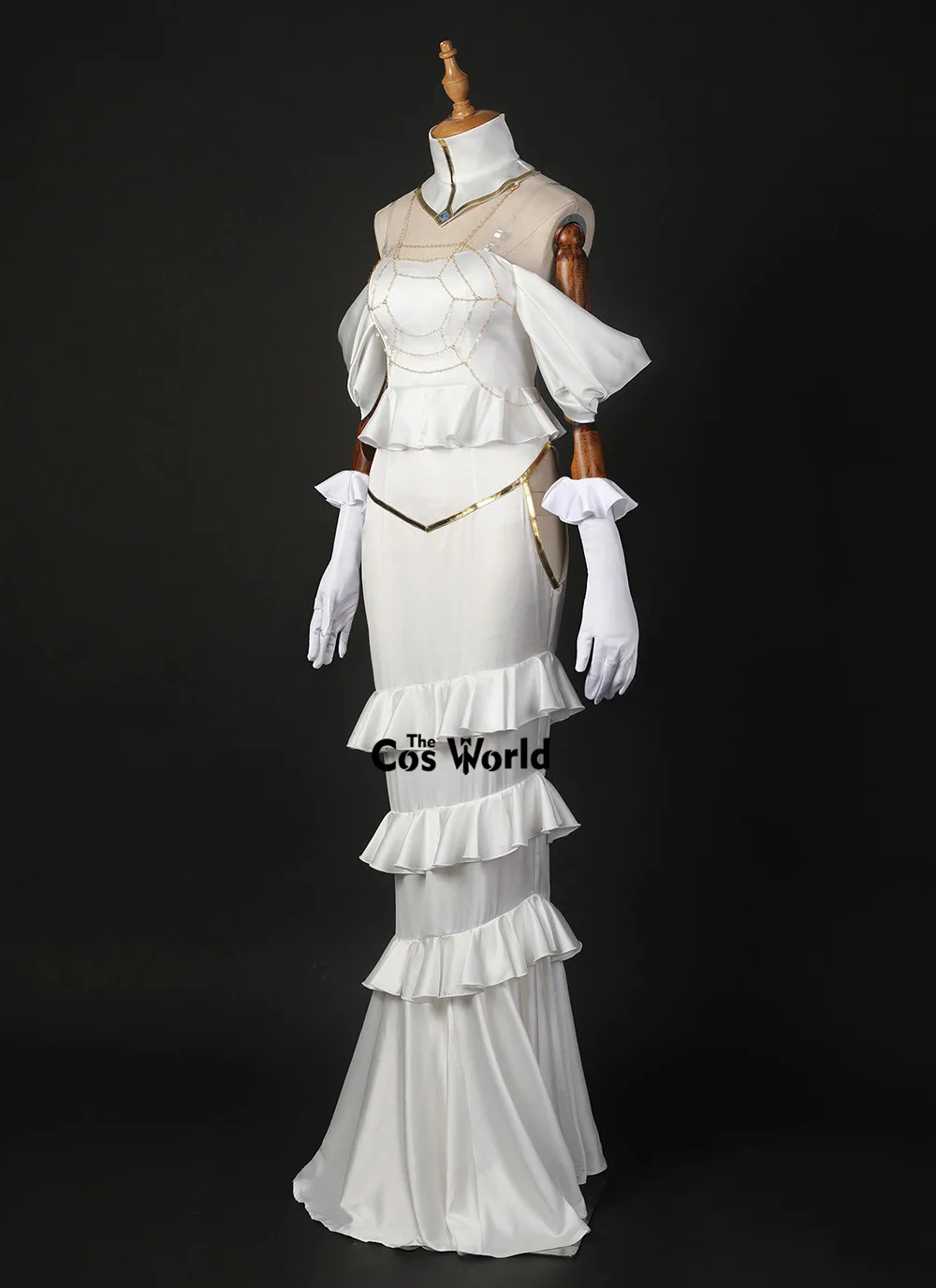 Overlord Albedo White Dress Cosplay Kostüm 15 Overlord Albedo White Dress Cosplay Kostüm 4