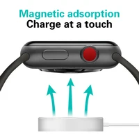 100cm Magnetic Wireless USB A Fast Charger For Apple Watch Ultra Series 9 8 7 6 SE Type C Cable Charging For IWatch Series 5 3 2 - Image 3
