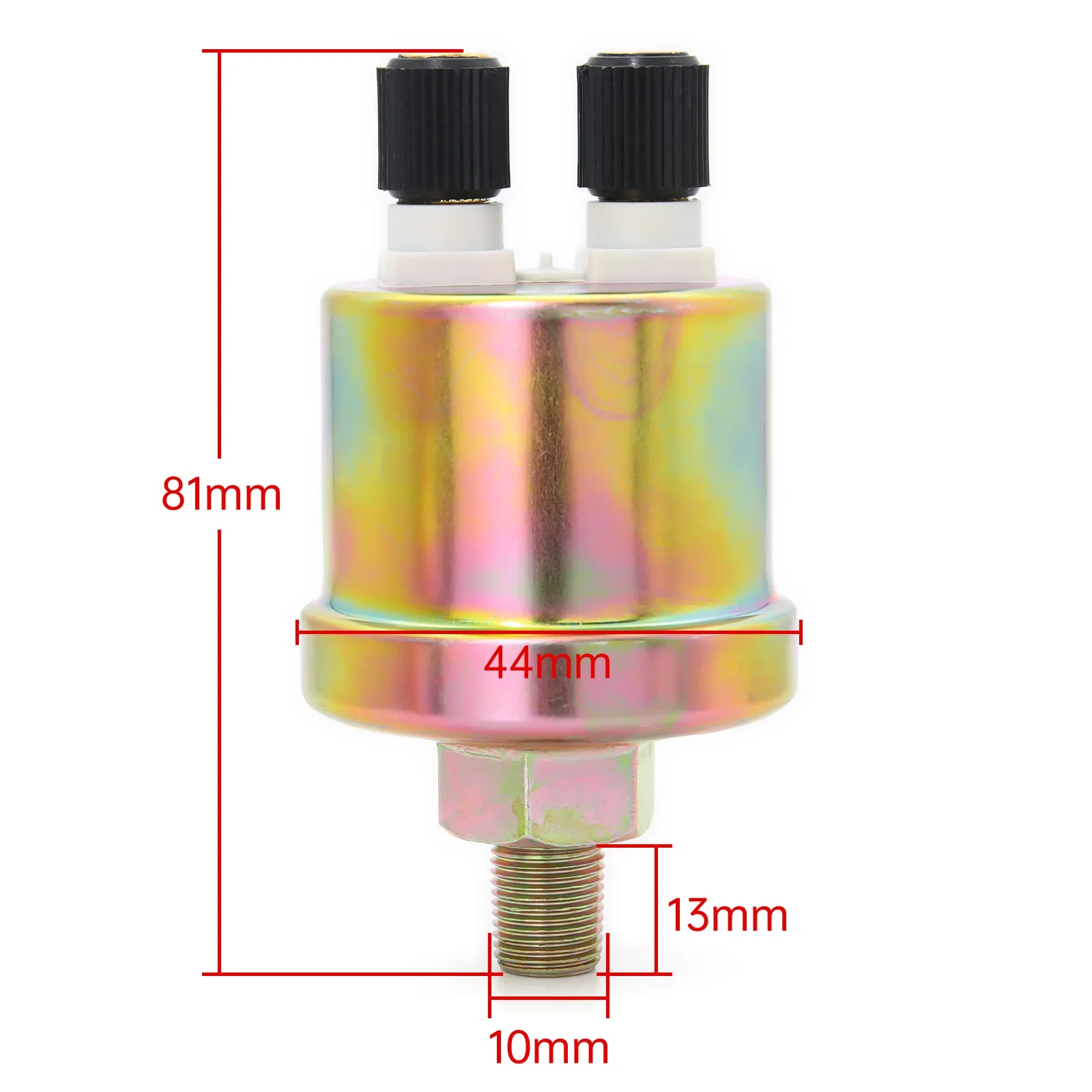 7 Color Light 52MM Pointer Oil Press Meter 0~10 Bar 0~150 PSI Oil Pressure Gauge