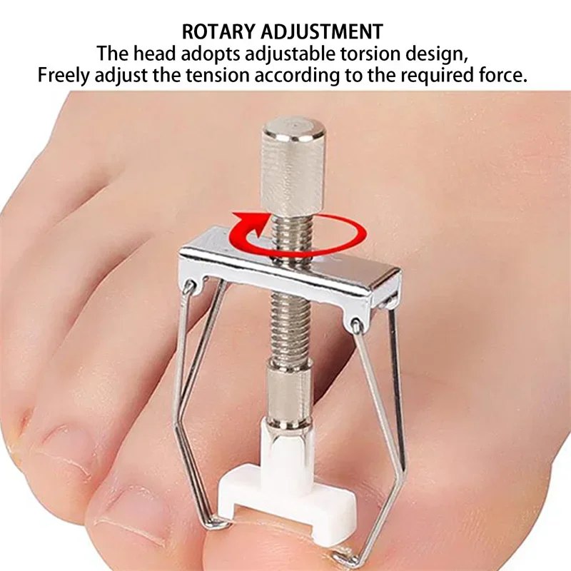 Ingrown Toenail Corrector Straightening Clip Pedicure Foot Nail Care Tools Stainless Steel Pedicure Treatment Onyxis Correction 5