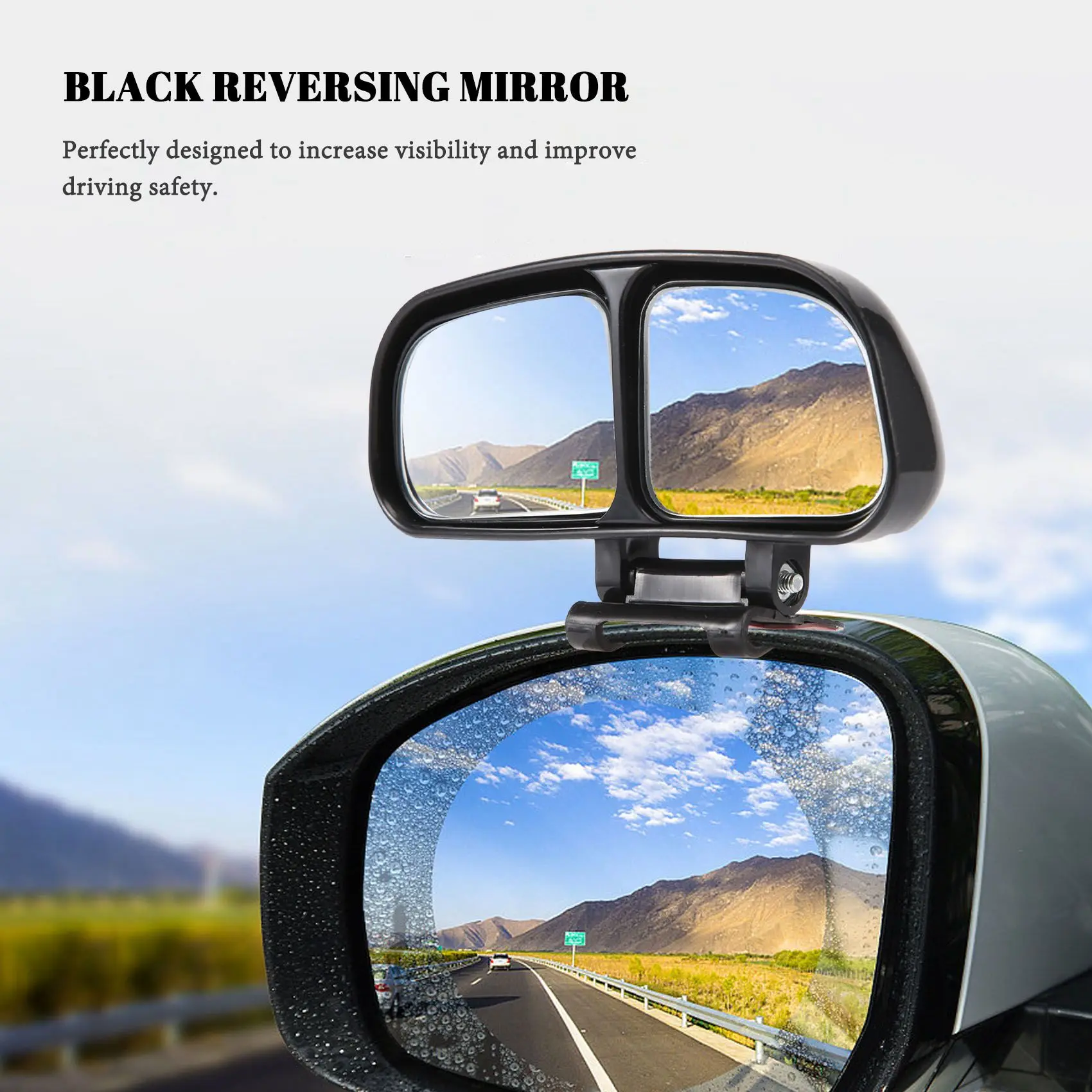 

2 шт. универсальные автомобильные регулируемые широкоугольные зеркала заднего вида для слепых зон