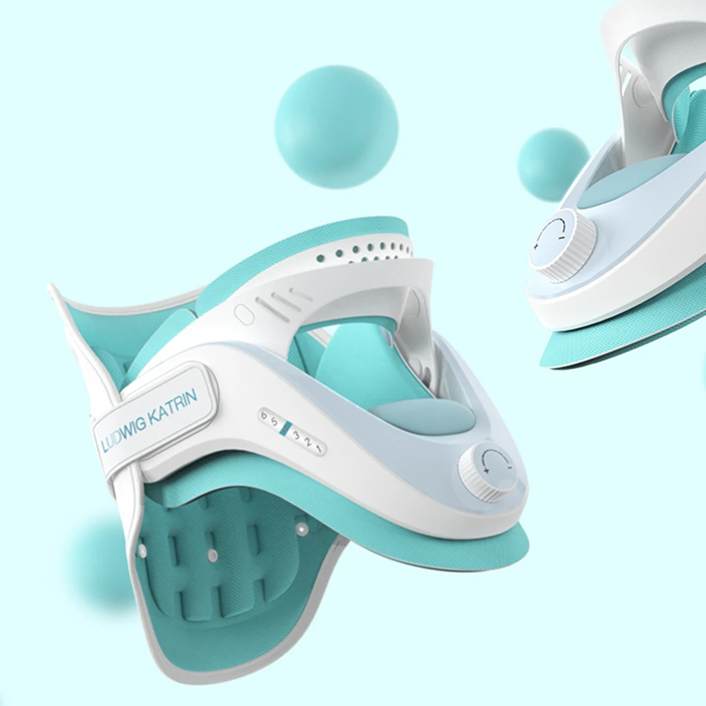 Cervical Traction Device Neck Stretcher Posture Corrector Neck Brace Cervical Stretch Care Neck Support Chiropractic Relief Pain