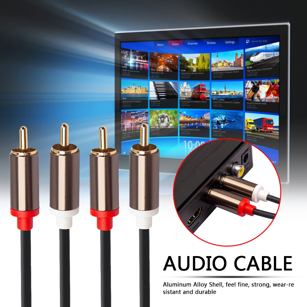TV  ڽ -  ڵ, 2m RCA-2 RCA ̺