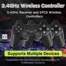 PC Gaming Controller Game Stick Game Box 2.4G Wireless Gamepad Control Emuelec Emulator Video Game Console Accessories Joystick