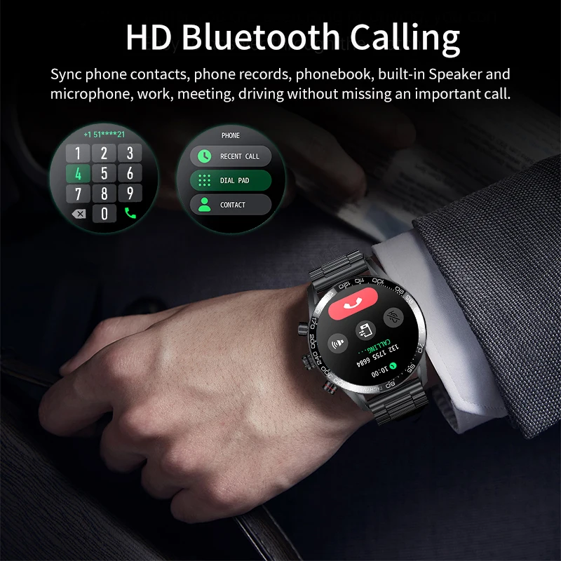 LIGE  ȭ Smartwatch   ð Ʈ ð AMOLED HD ũ м Ͻ ð ο Smartband