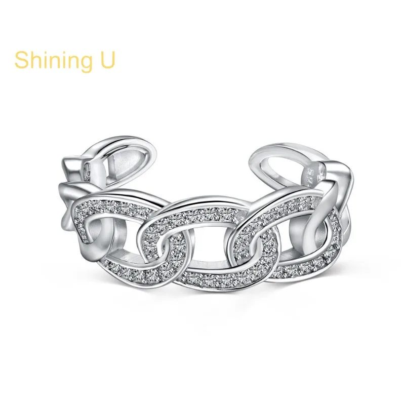 

Женское кольцо из серебра 925 пробы, с цирконом