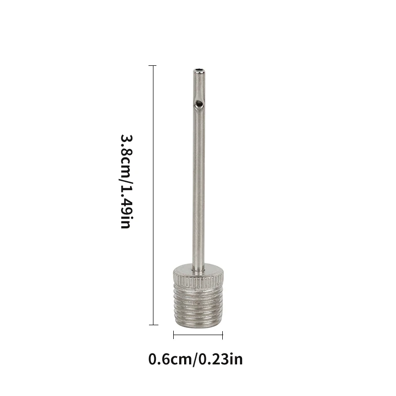 New Sport Ball Inflating Pump Needle For Football Basketball Soccer Inflatable Air Valve Adaptor Stainless Steel Pump 5/10/20PCS