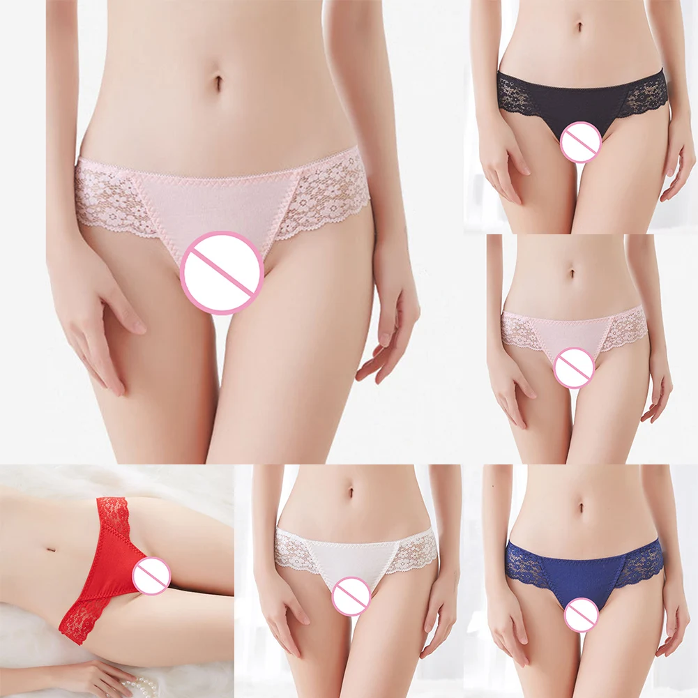 Women Thong Elastic Cotton Low Waist Lace Seamless Underwear Solid Color 32 S0Eb0813B501F48B3A95394D2Fdbe0A8Eq