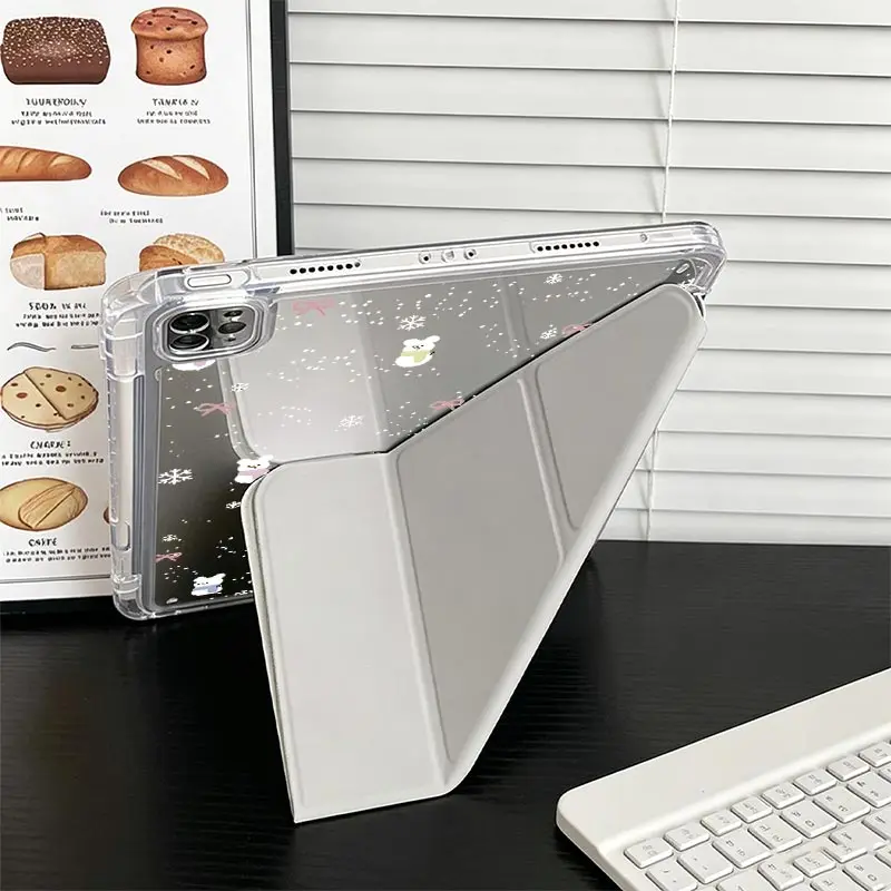 Enhanced Full Body Shockproof 3+Y Fold Tablet Case