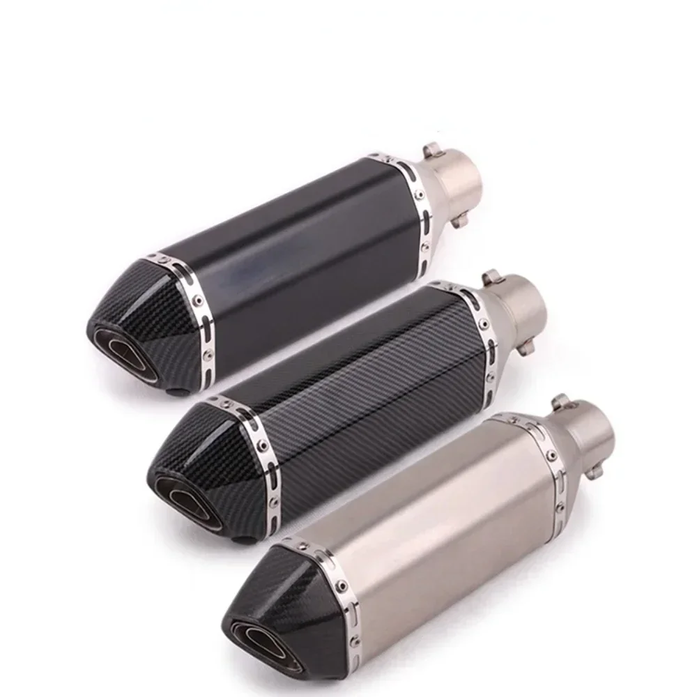 Motorcycle Exhaust Muffler 51mm for Motocross Z400 250 R15 R3 Pit bike Scooter