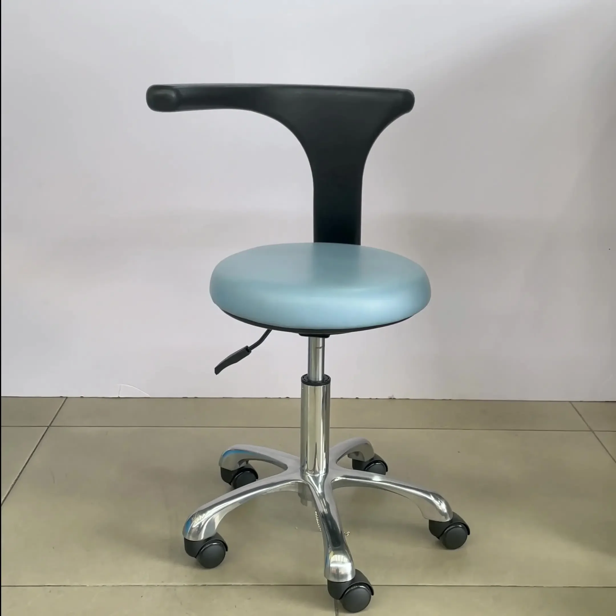 

O96Dental Dental Back Stool Lift Bar Rotating Beauty Salon Laboratory