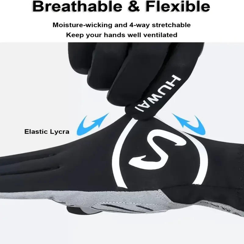 Cycling Gloves Full Fingers Bicycle Fingerless Summer Sports Cycling Non-Slip Men Woman for Outdoor Riding Fishing Bike Training 3