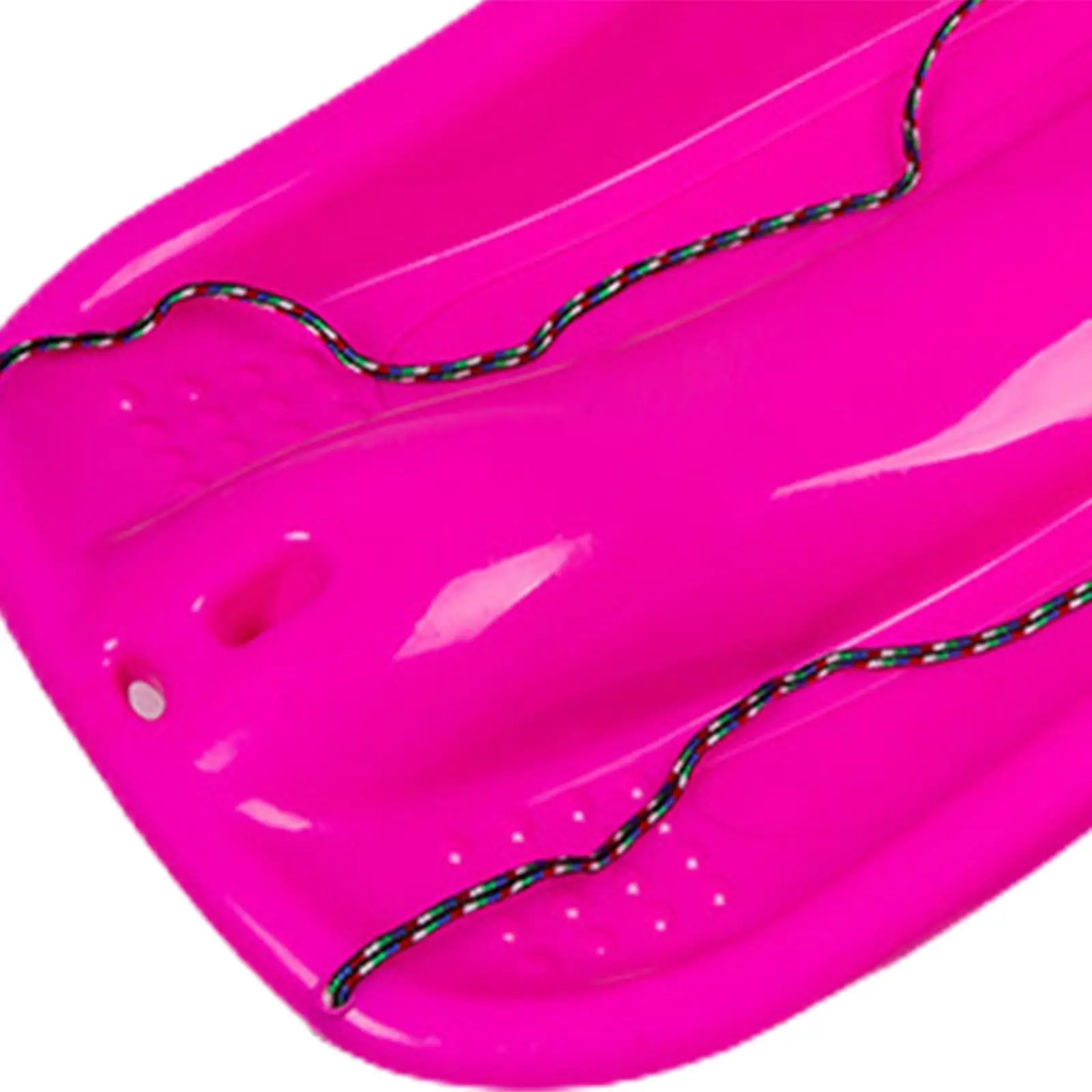 Portable Toboggan Sledding Kids Sledge Double Human Sleigh Fun Toy Downhill