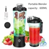 Portable Juicer Blender IPX7 Wireless Fruit Juicer USB Rechargeable 600ml Large Capacity Juice Cup for Sports 1