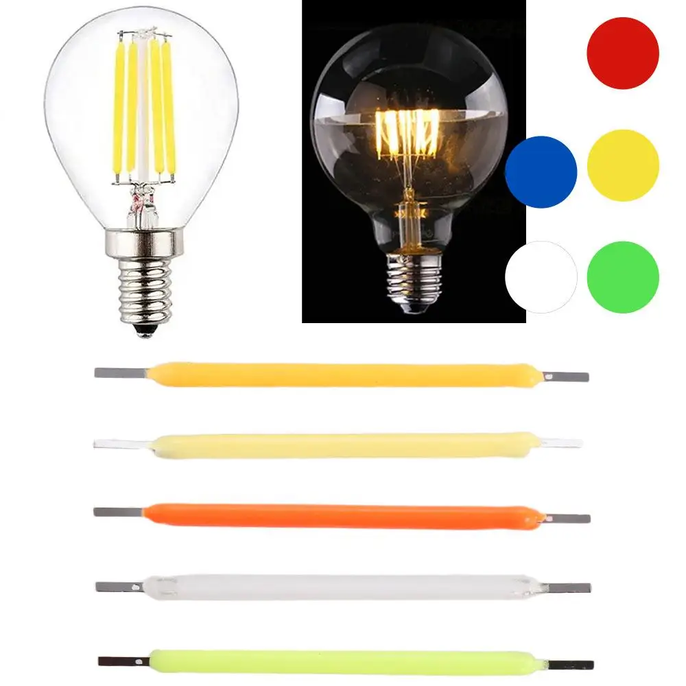 10pcs Diode LED Repair Incandescent Light Accessories LED bulb Tube Lamp Parts LED Filament Light Beads