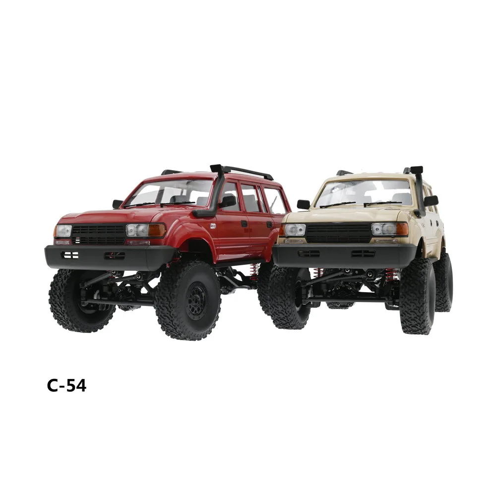 WPL C54-1 RC CAR Full scale Off-road Climbing Control Full Size Electric Car C54 WPL Truck Children's Toy Gift 6