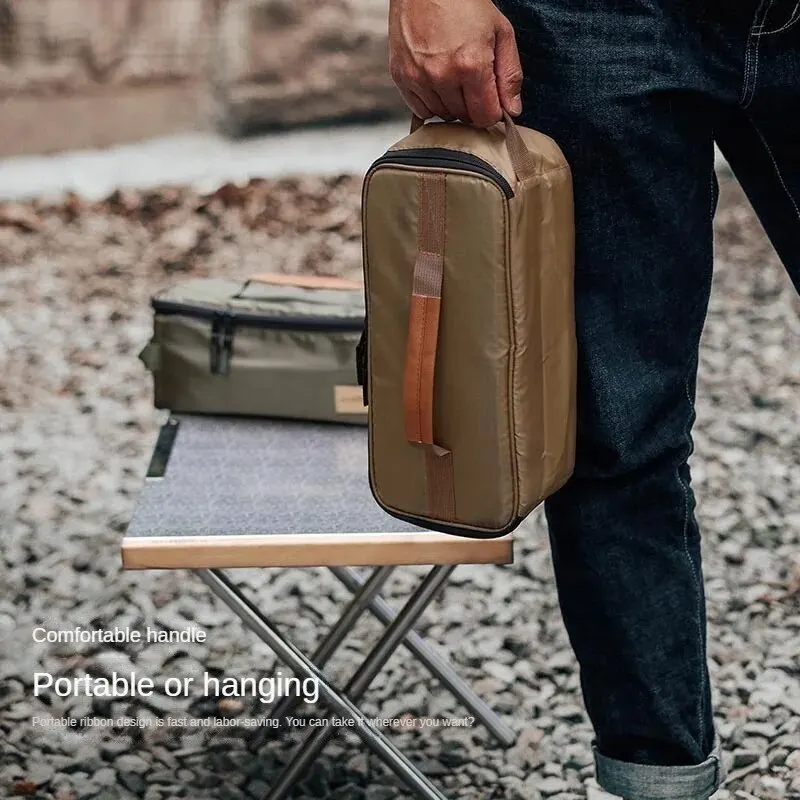 Outdoor Picnic Storage Bag Waterproof Moisture Resistant Wear Resistant Tear Sorting Handheld storage bag