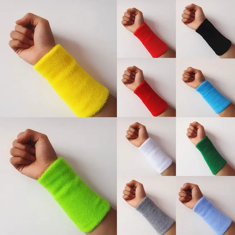 

1PCS Sport Wristband Brace Wrap Bandage Gym Strap Running Sport Safety Wrist Support Padel Pulseira Badminton Wrist Band