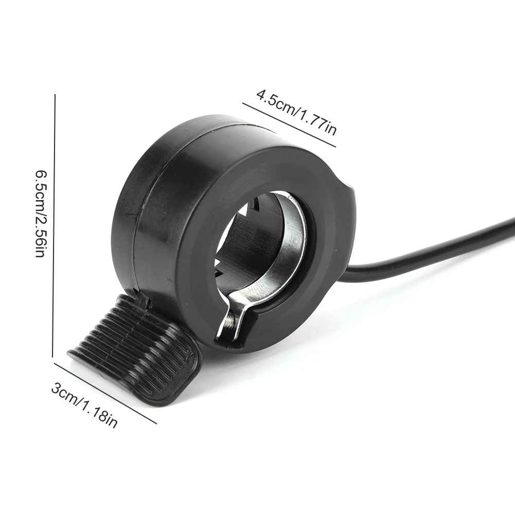 Thumb Throttle Speed Control Electric Bike Throttle Controller Electric Scooter Brake Booster Bicycle Accessories