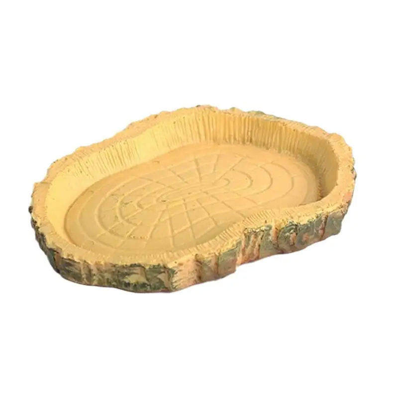 Portable Turtle Feeding Bowl with Natural Design