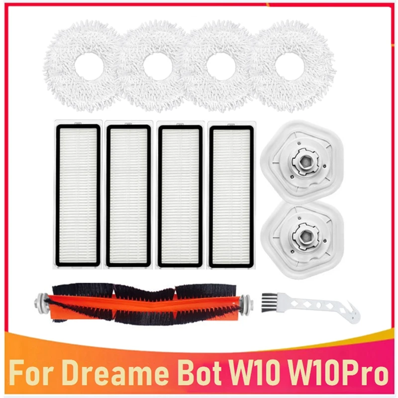 

12 шт., основной фильтр для пылесоса Dreame Bot W10 W10pro
