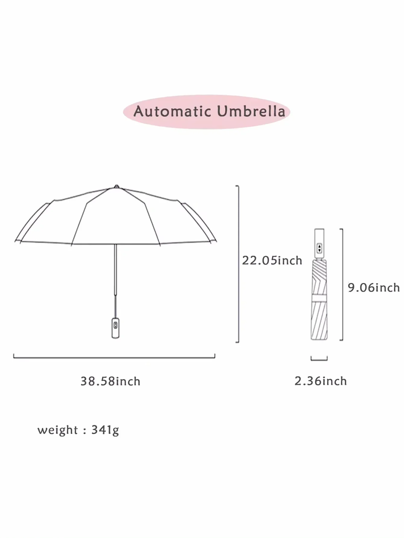 Mini Umbrella Folding Automatic Anti UV Rain Sun Umbrella Fashion Portable Windproof Light Women Men Children Parasol mini umbrella folding umbrella mini sun umbrella sun umbrella automatic sun umbrella