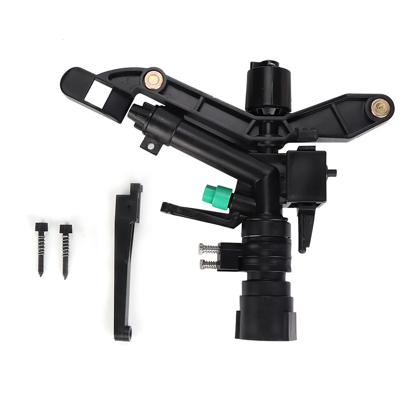 G1 Rotating Rocker Arm Irrigation Nozzle Dual Outlet Female Thread Sparyer Head Adjustable Watering Sprinkler For Garden Lawn 3