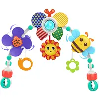 Baby Stroller Arch Toy Infant Travel Car Seat Montessori Toys Crib Accessory Rattles Newborn Sensory Toys Mobile Pram Activity 1