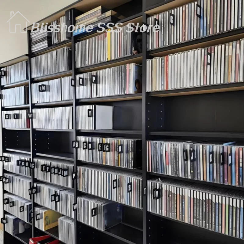 【S】26Pcs/set CD/DVD/Vinyl Record Organizer Dividers A-Z Alphabet File Storage Separator For Music Albums Office Home - 3