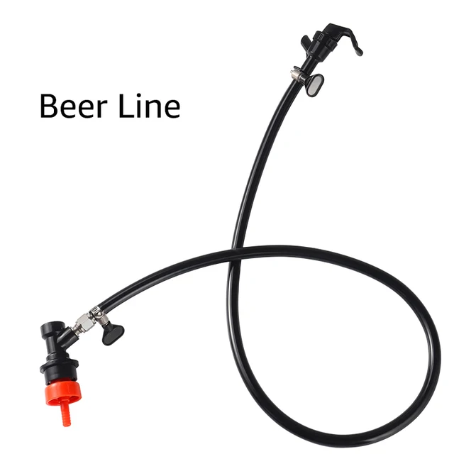 Kit Carbonatazione Birra Fatta In Casa - Con Linea Gas E Tappo Per Bottiglie PET | Homebrew - Foto 2