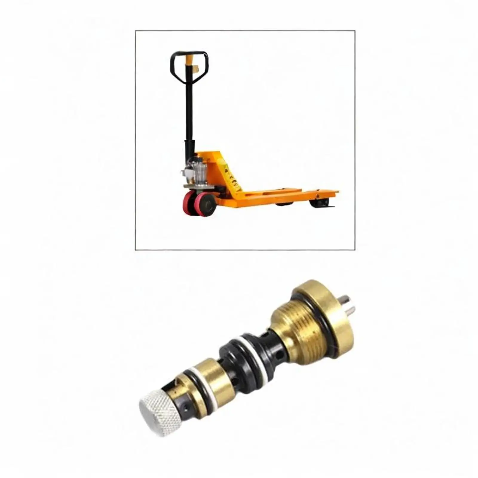 Hydraulic hand forklift oil pump valve core hydraulic system manual pallet trucks accessories repair kit for Noblelift AC Series