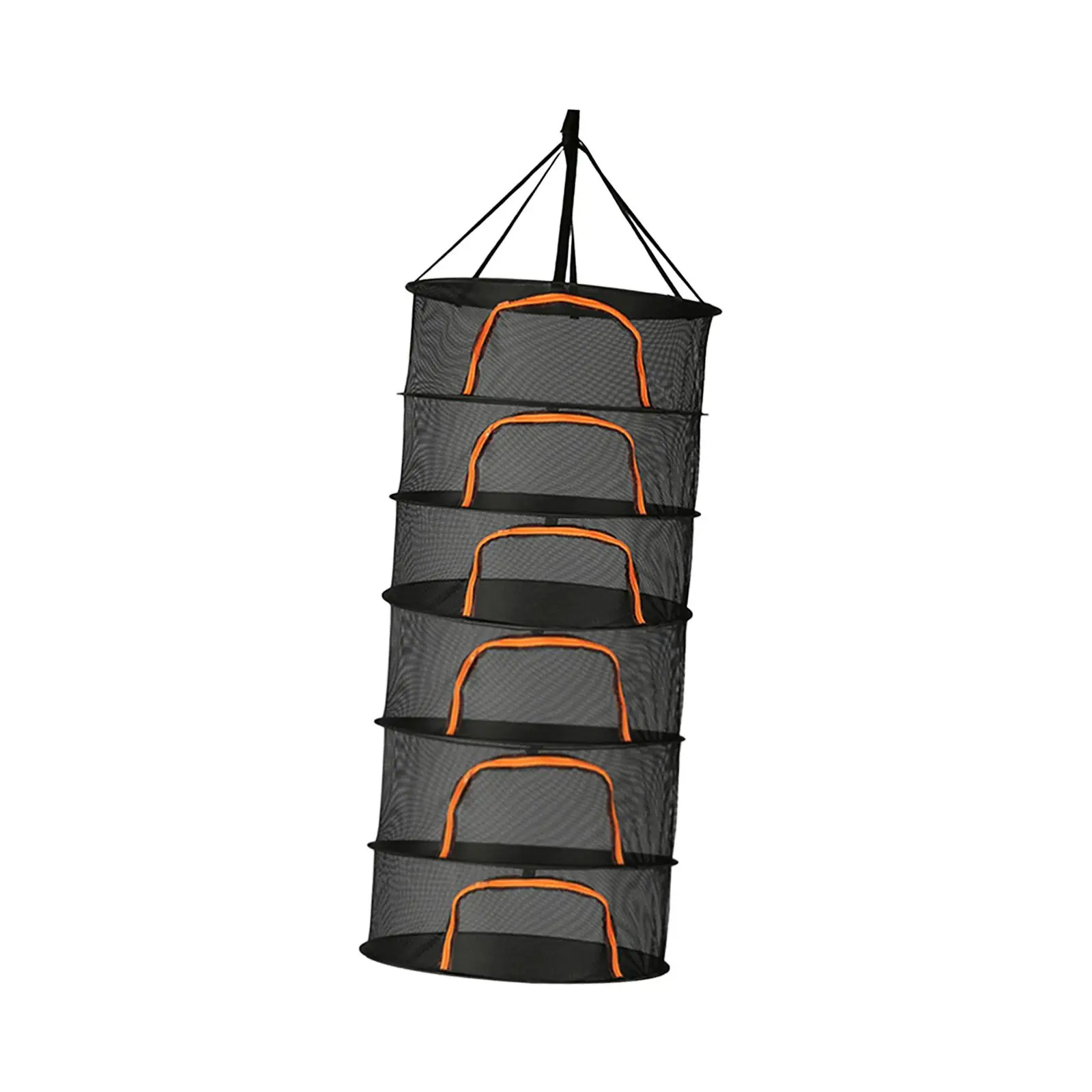 Plants Drying Rack Zippered Multifunctional Breathable Folding Mesh Hanging Plant Dryer for Vegetables Dolls Clothes Meat Fruits 4