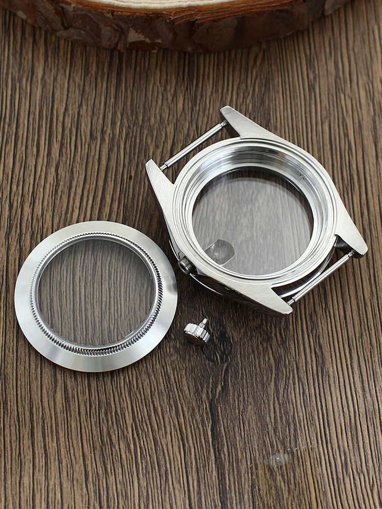 36/39 MM stil für Datejust Oyster Uhrengehäuse Schräge Lünette Saphirglas Für NH35 NH36 NH34 4R36 8215 movt PVD 316L Zubehör – Detail 8