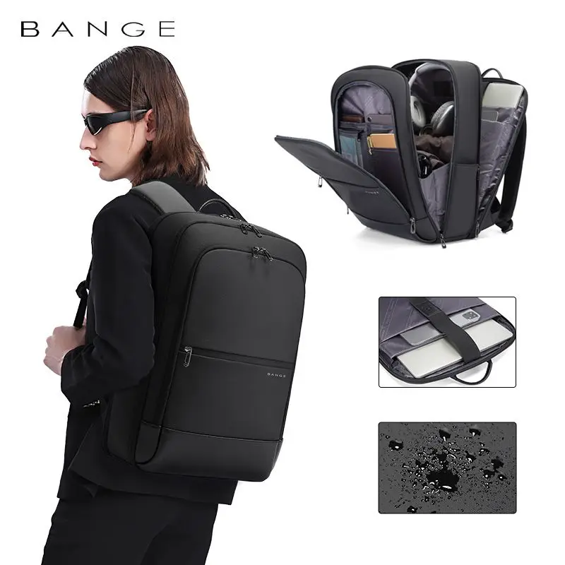 Large Capacity Business Backpack for Men with Multi Compartment