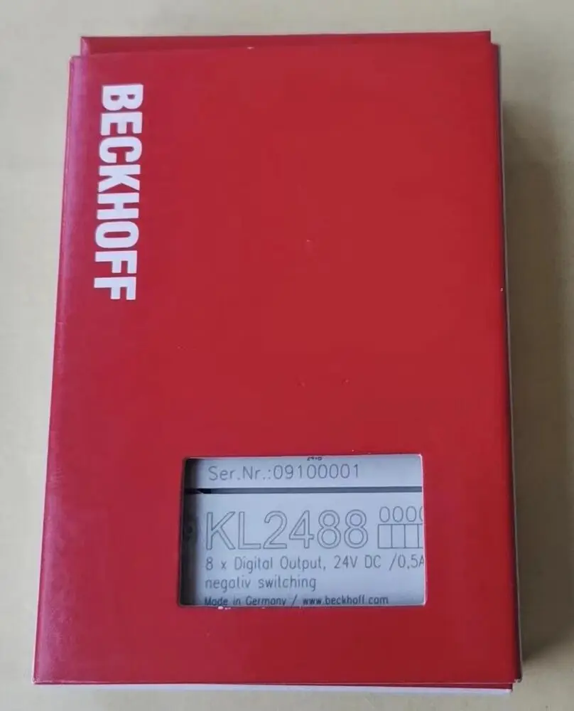 

Совершенно новый 8-канальный цифровой выходной терминал becjoff KL2488 в коробке
