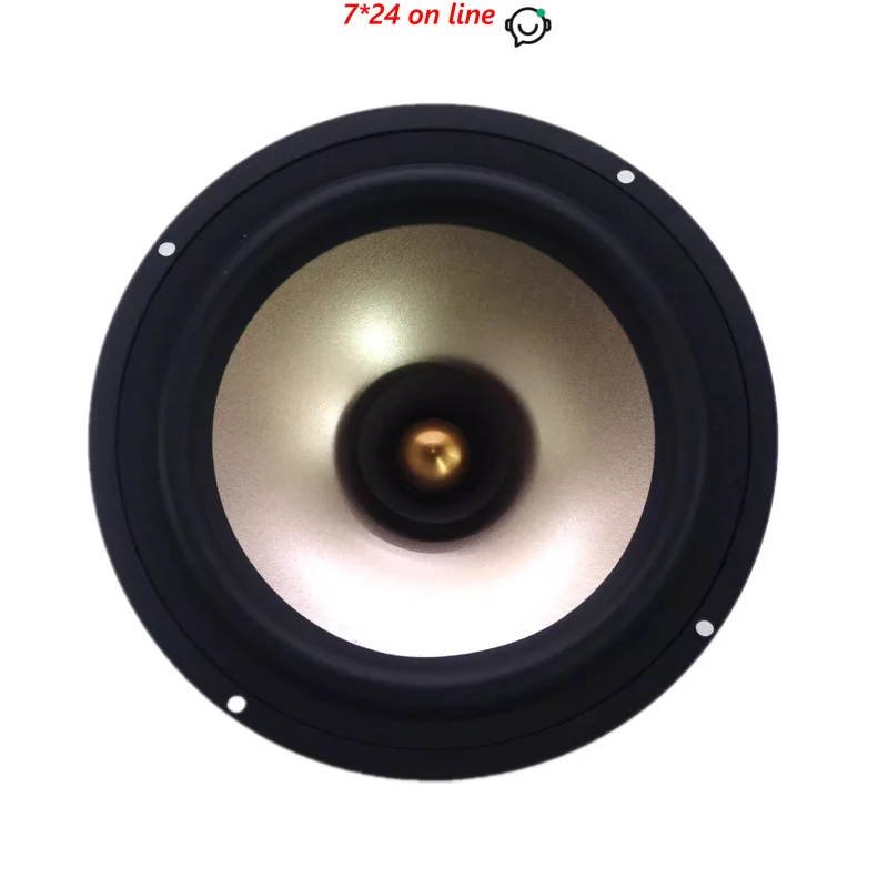 Auch-arm DG-603/P-610F 6.5 Inch Full Frequency Speaker Driver IIR Rubber/Real Leather Surrouding 4/8ohm 25W OD = 170mm 1PCS