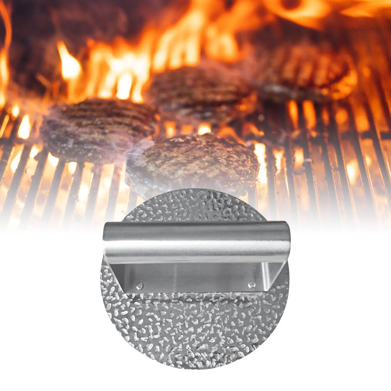 Stainless Steel Burger Press Professional Nonstick 5.9
