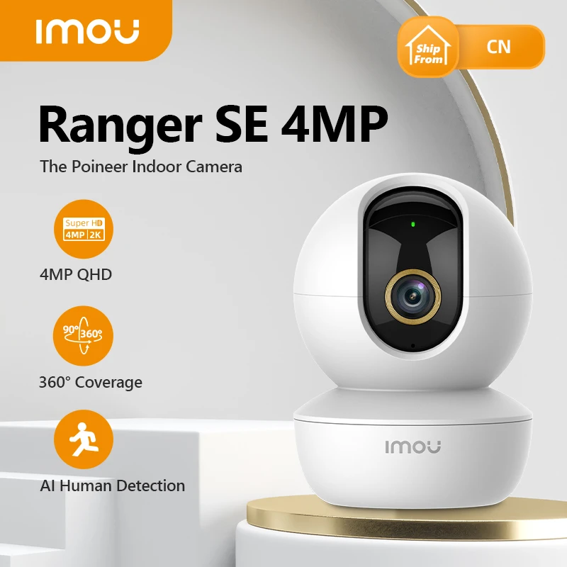 Dahua Imou Ranger Se 4mp 4x Digital Zoom Ai Human Detect Camera Baby