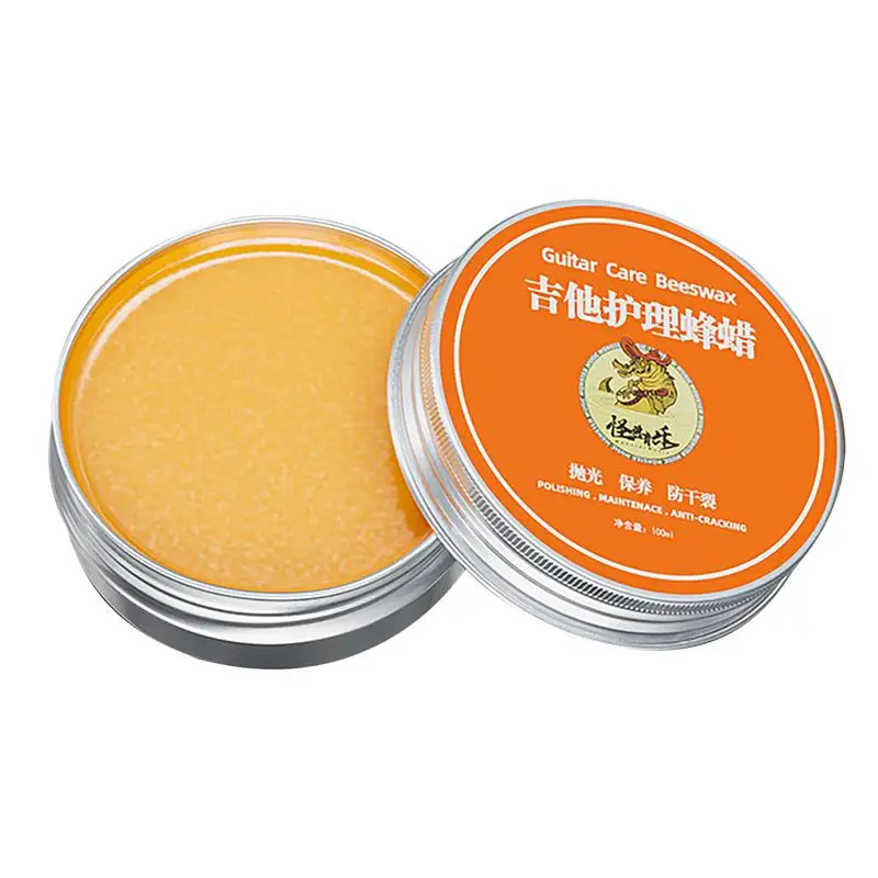 Guitar Polish Guitar Polish Multipurpose Maintenance Beeswax Cleaning Musical Instrument Care 100ml Fingerboard Oil Guitar Care Beeswax String