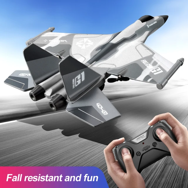 2022 G1 Drone Glider Beginner Profesional 3Channel RC Aircraft Remote Control Hand Throwing Plane Foam Electric Outdoor Airplane 2
