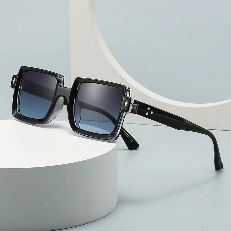 

Vintage Square Sunglasses Women Fashion Brand Designer Gradient Sun Glasses Men Retro Punk Sunglass UV400 Shades Glasses