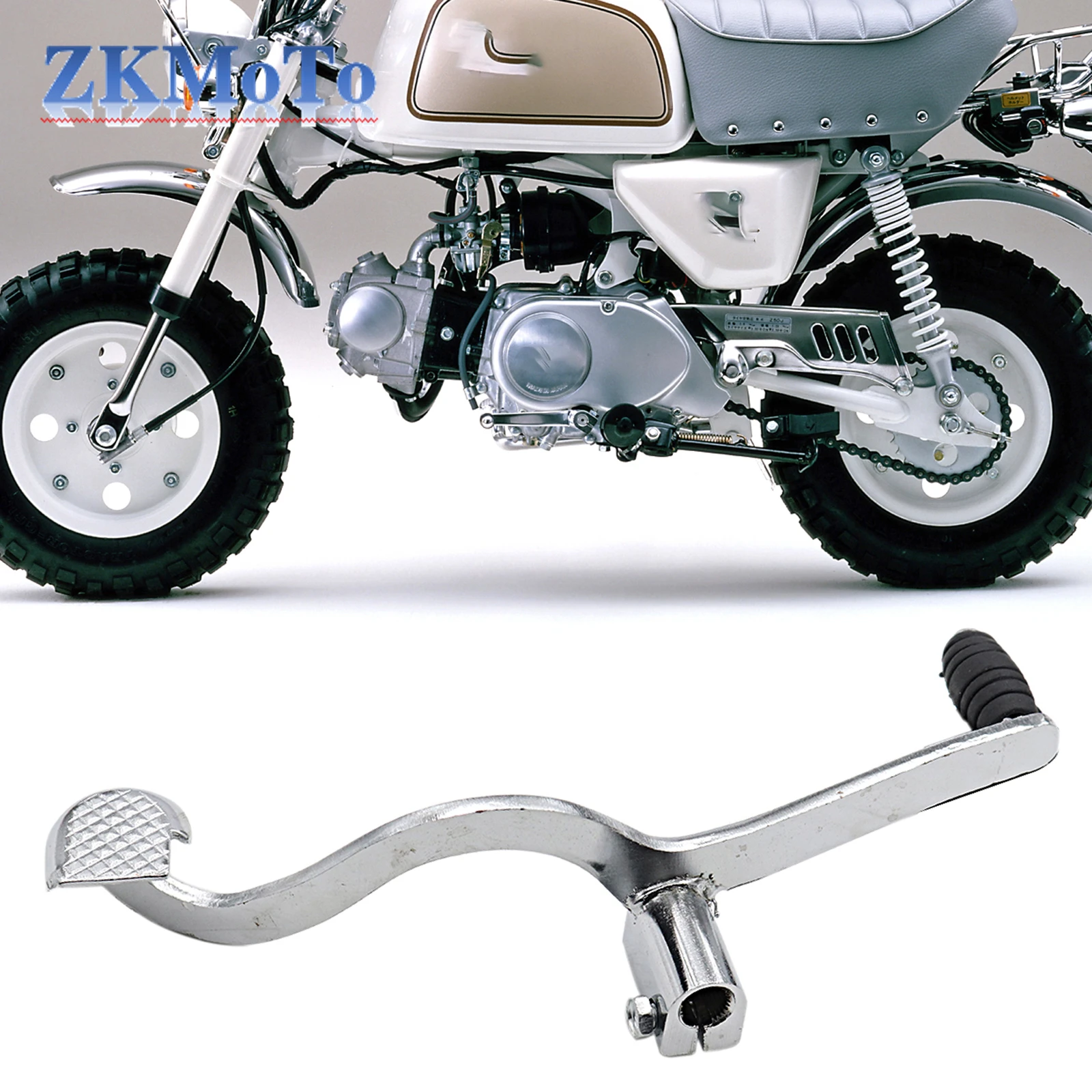 MotorcycleGearShiftLeverDoublePedalShifterForHondaMonkeyMini